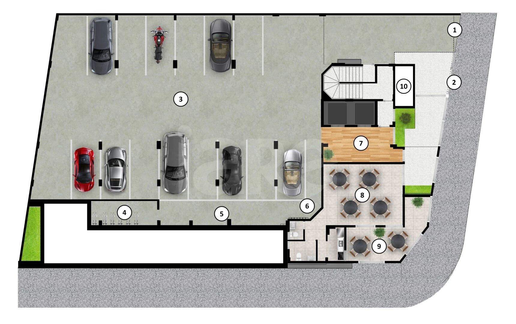 Planta — Pavimento térreo