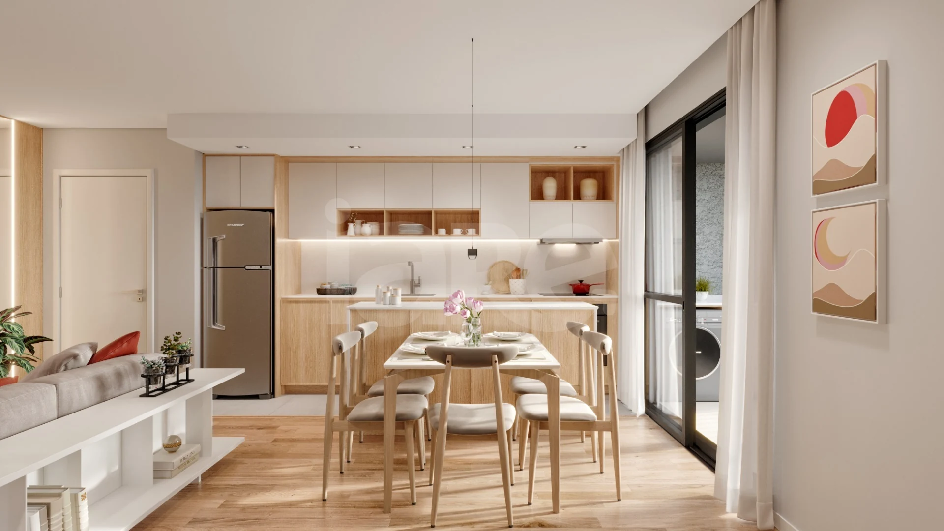 Blossom Urban Habitat - Apartamento com 57,86 m², em Bacacheri — foto 3