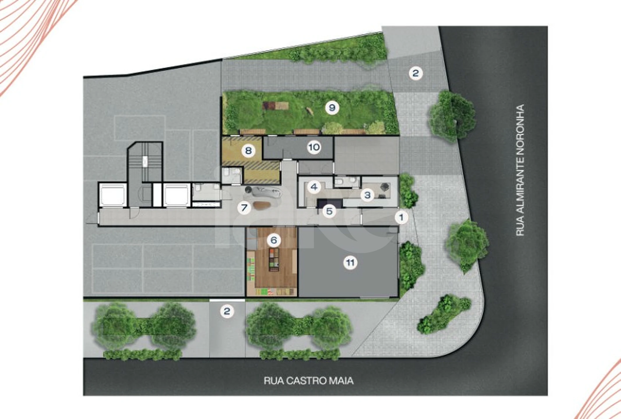 Planta — Implantação