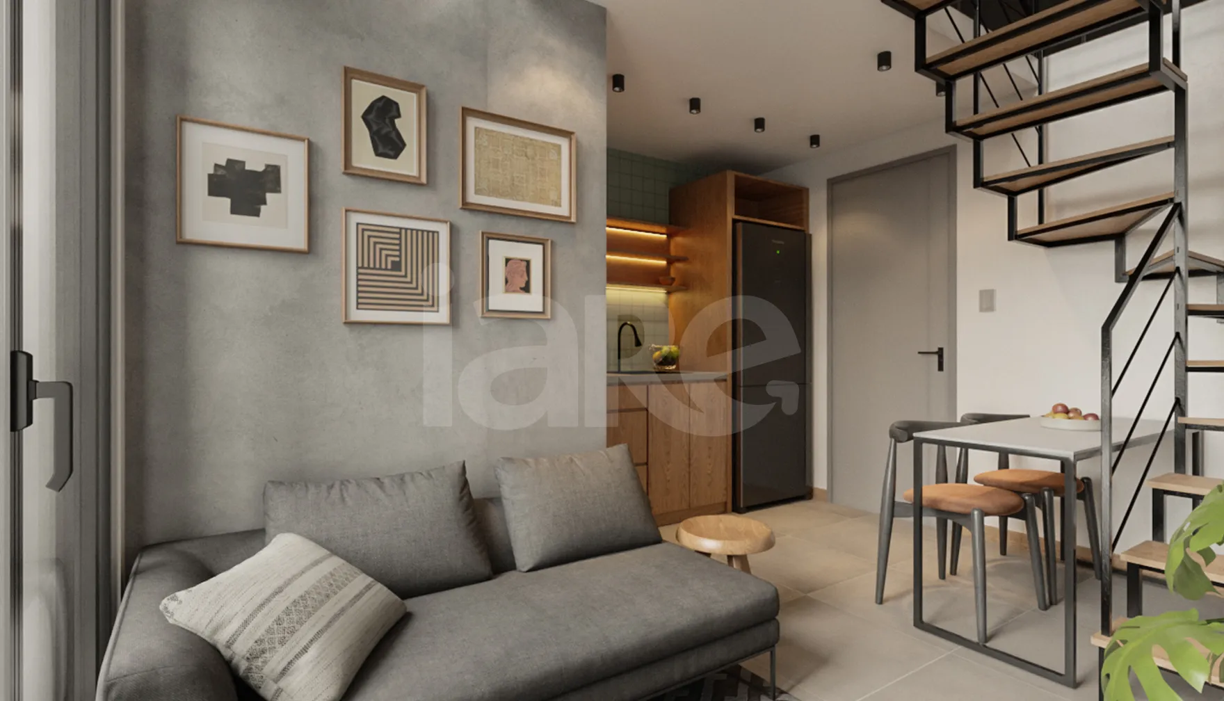 Théros Residencial - Garden com 39,8 m², em Alto da XV — foto 4