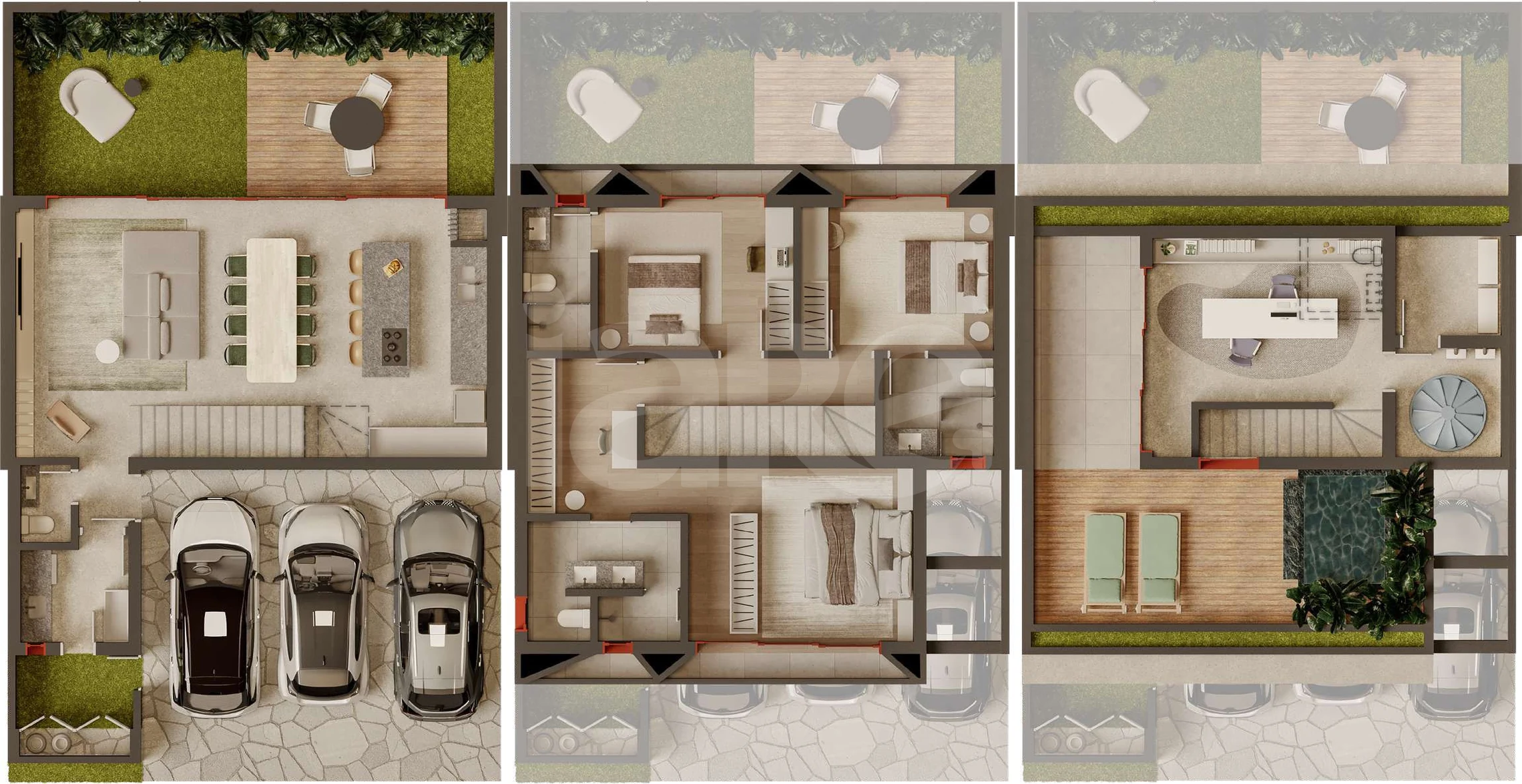 Planta — Casa em Condomínio 300,82 m²