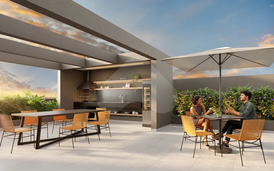 Living Full Estaiada - Studio com 25,6 m², em Brooklin Paulista — foto 9
