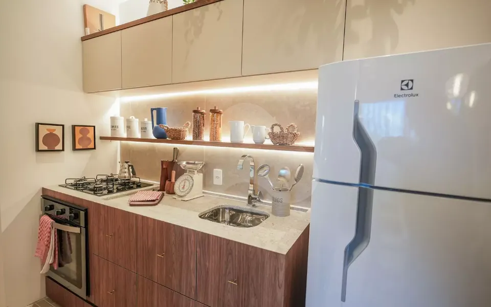 Bem Viver Barão de Limeira - Apartamento com 25,58 m², em Campos Elíseos — foto 4