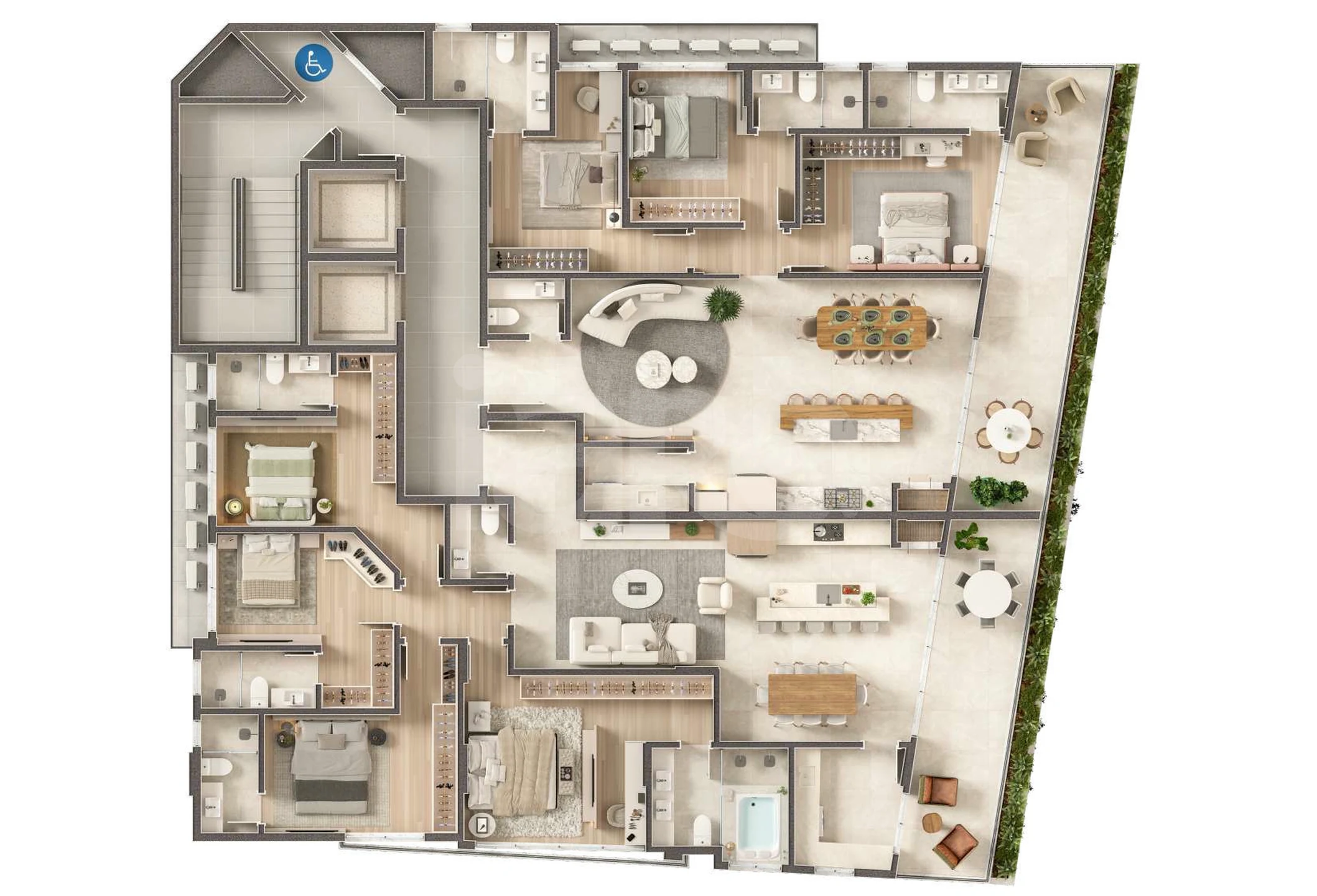 Planta — Pavimento 16
