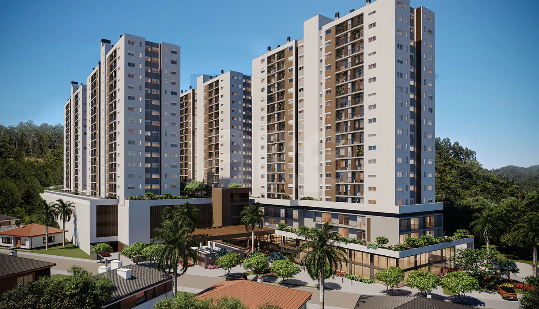 Vitta Home Resort - Apartamento com 74,53 m², em Fazenda — foto 1