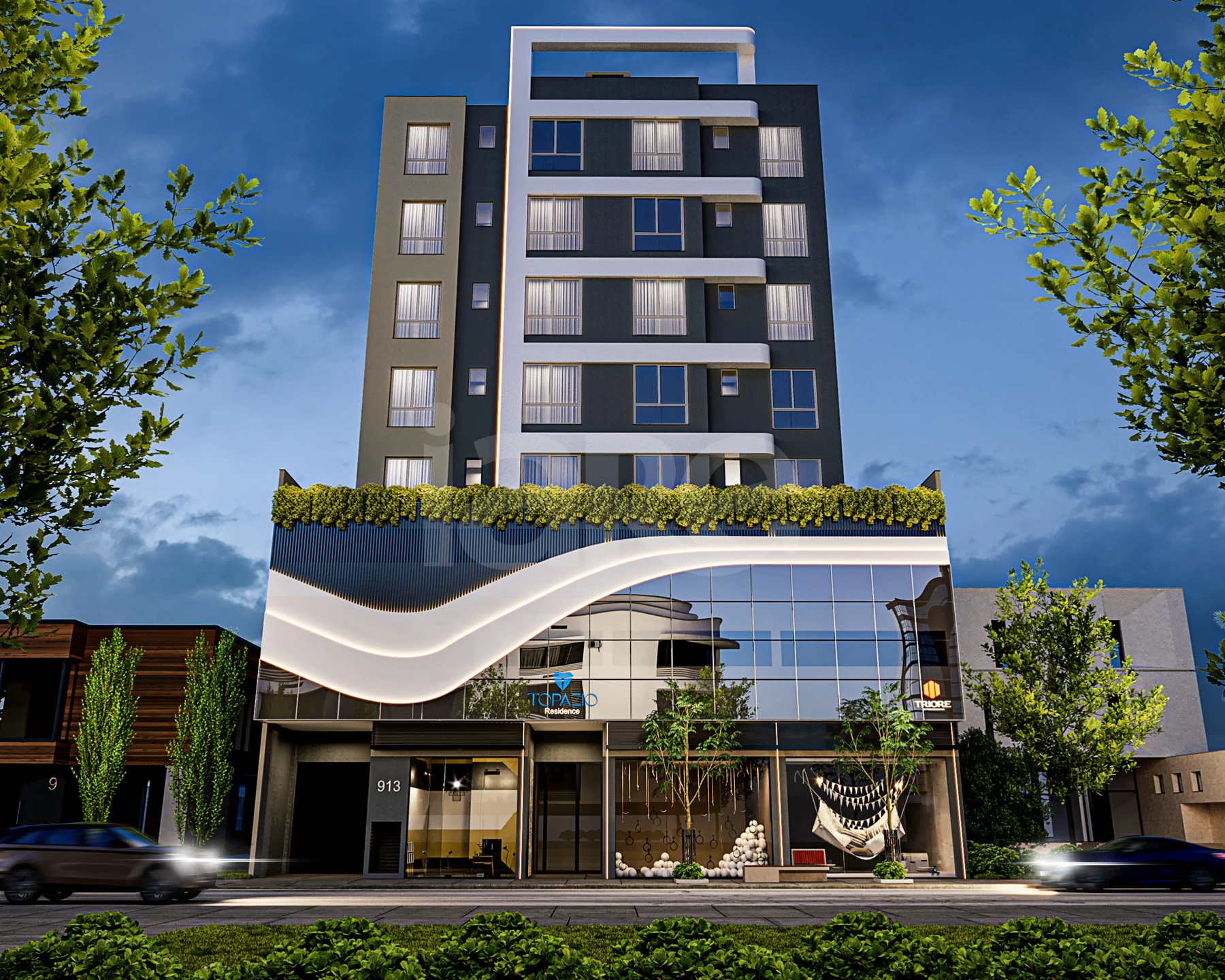 Topazio Residence - Apartamento com 60 m², em Centro — foto 1