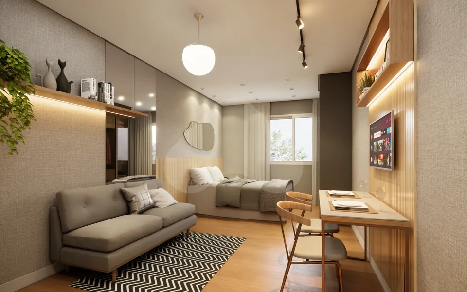 Metrocasa Viva Campo Limpo - Studio com 24,03 m², em Parque Rebouças — foto 2