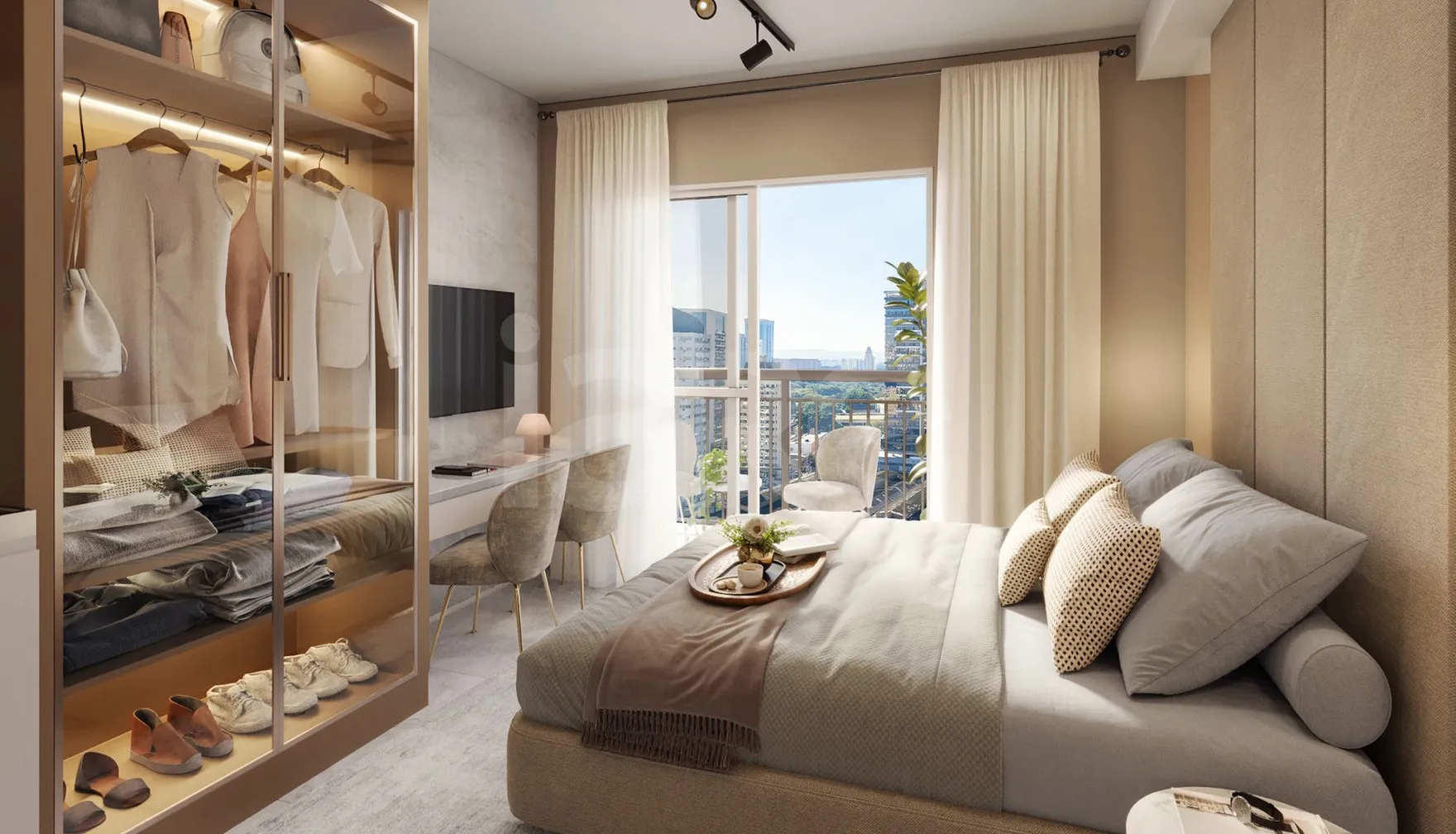 Novvo Estação Largo Treze - Apartamento com 25 m², em Santo Amaro — foto 3