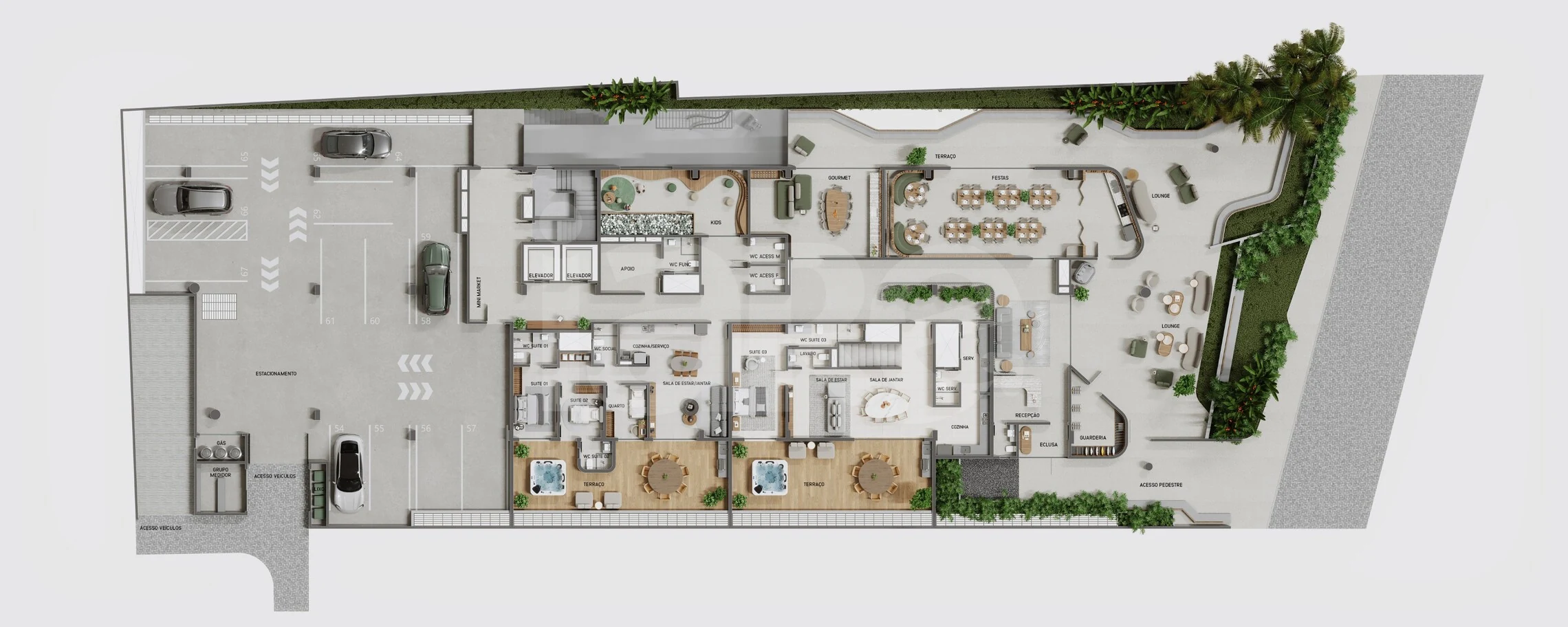Planta — Pavimento térreo