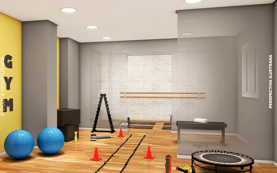 Vero Encanto - Apartamento com 26,81 m², em Parada XV de Novembro — foto 2