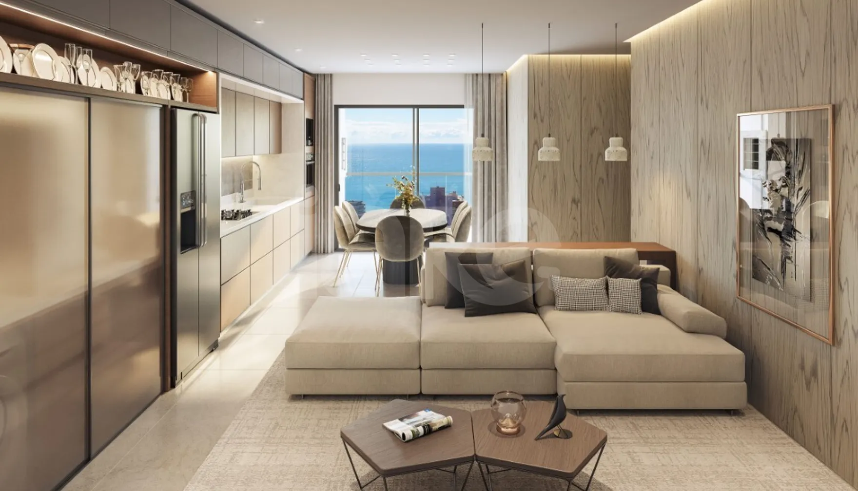 Triad Up! Soho - Apartamento com 65,5 m², em Tabuleiro dos Oliveiras — foto 2