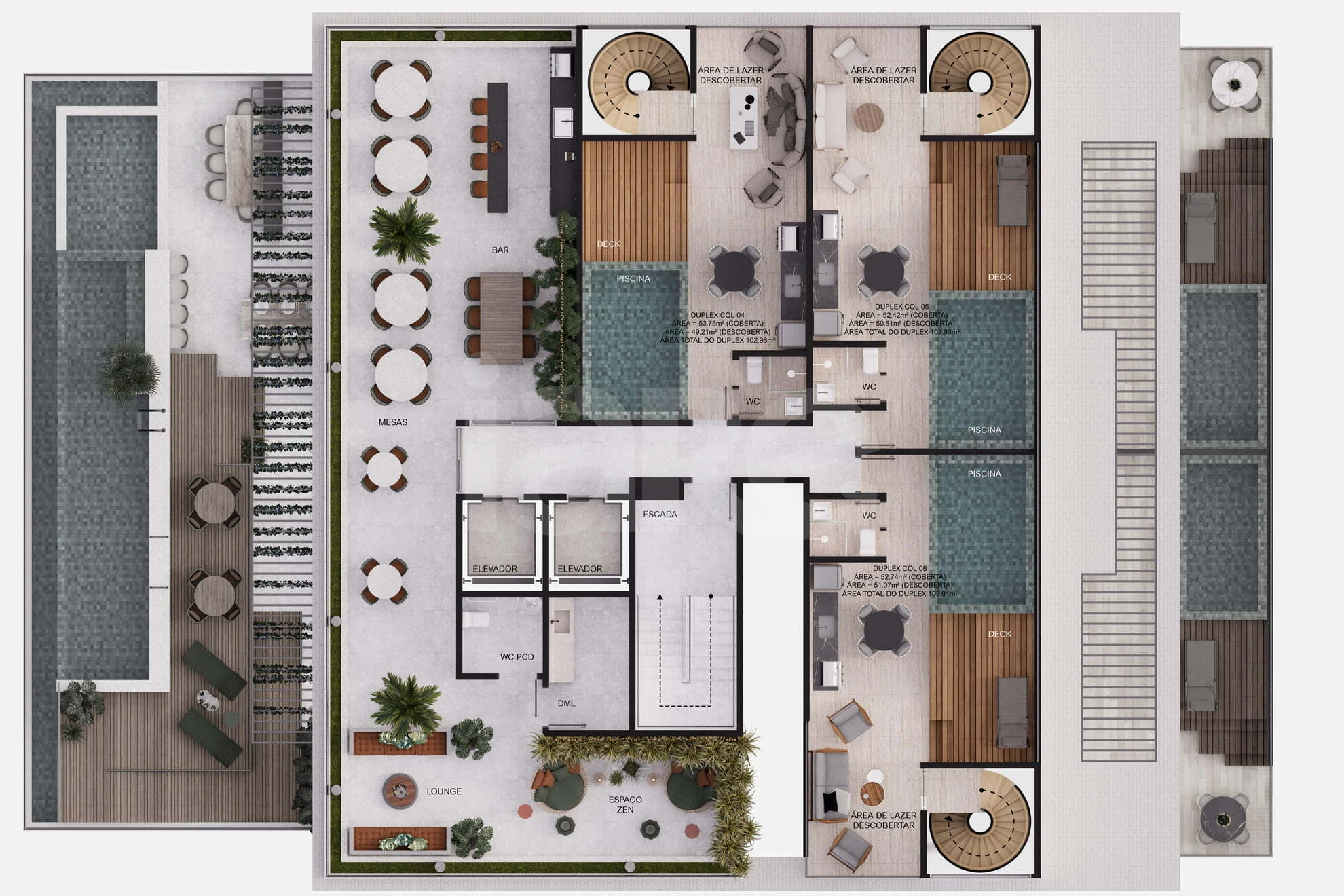 Planta — Pavimento 11