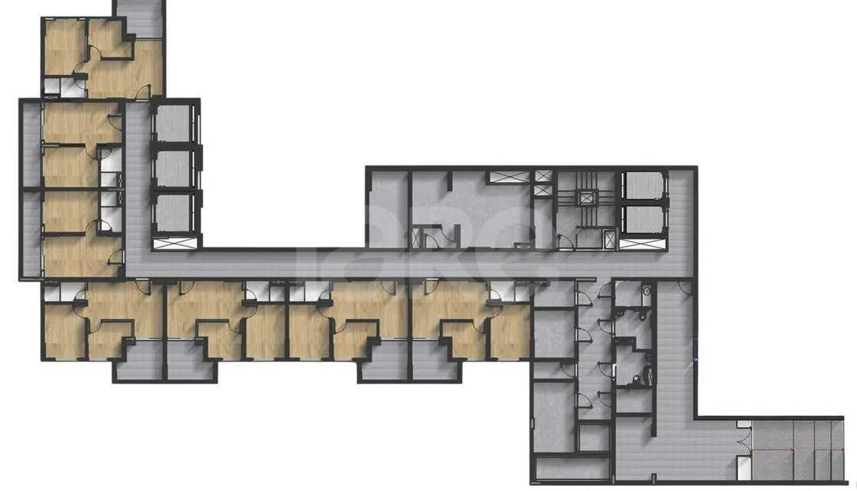 Planta — Pavimento subsolo 1