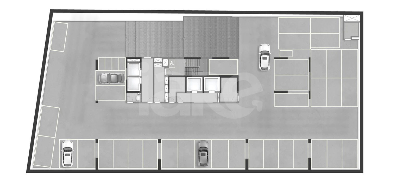 Planta — Pavimento subsolo 4
