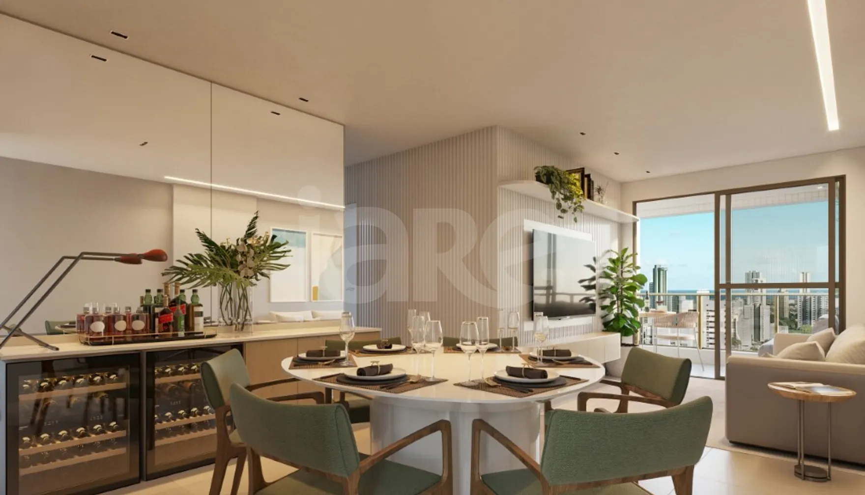 GB Square Rosarinho - Apartamento com 82,64 m², em Encruzilhada — foto 2