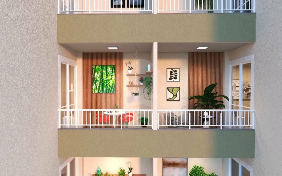 Flores da Alvorada - Apartamento com 47,8 m², em Bela Vista — foto 9