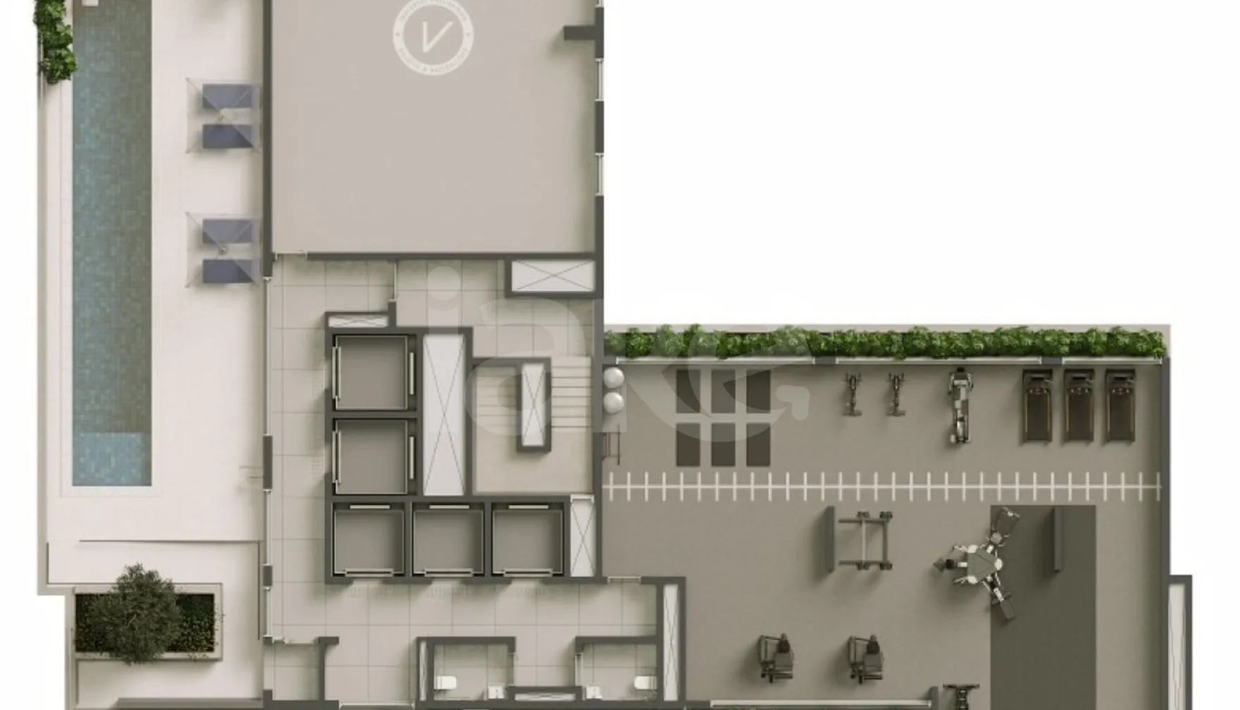 Planta — Pavimento 22