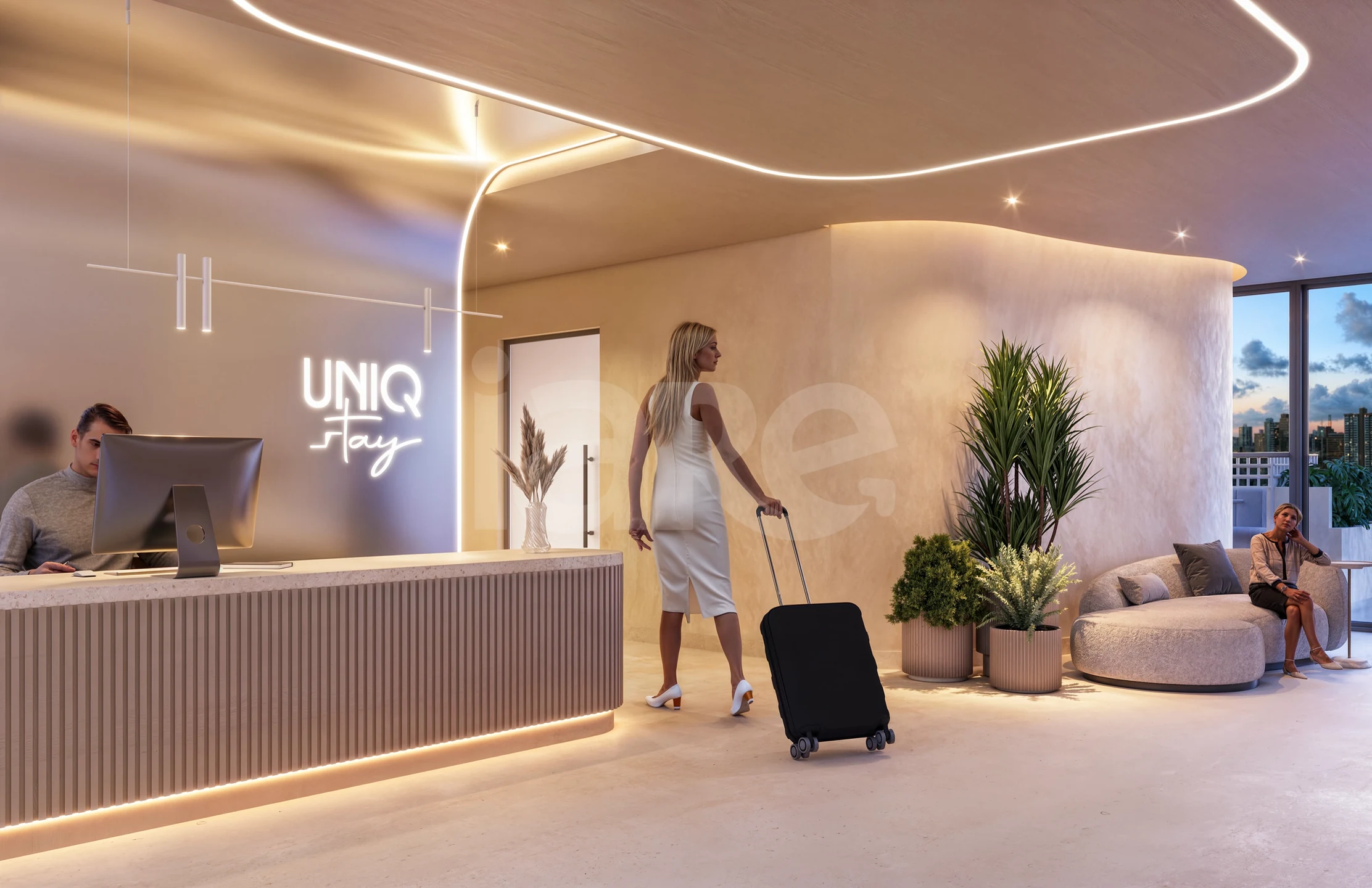 Uniq Stay - Studio com 22,14 m², em Cabo Branco — foto 7