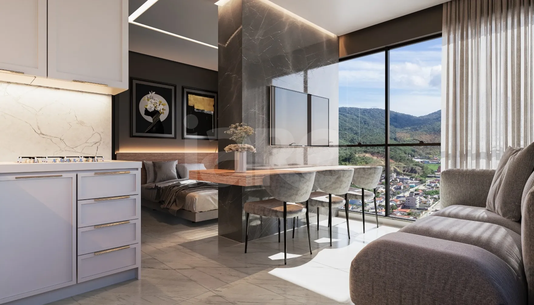 Verbena Atlantic - Apartamento com 96,09 m², em Vila Nova — foto 3