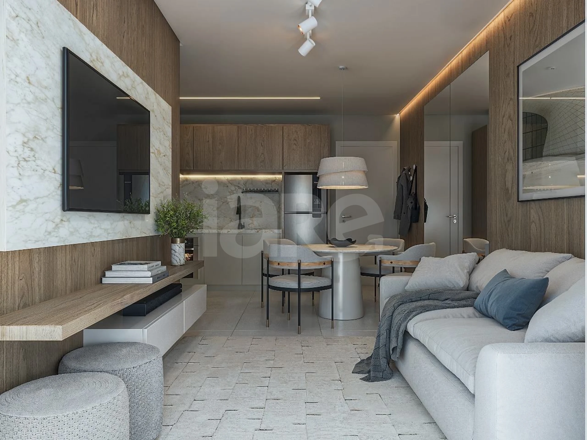Bohn Residence & Office - Apartamento com 63,24 m², em Ingleses do Rio Vermelho — foto 3