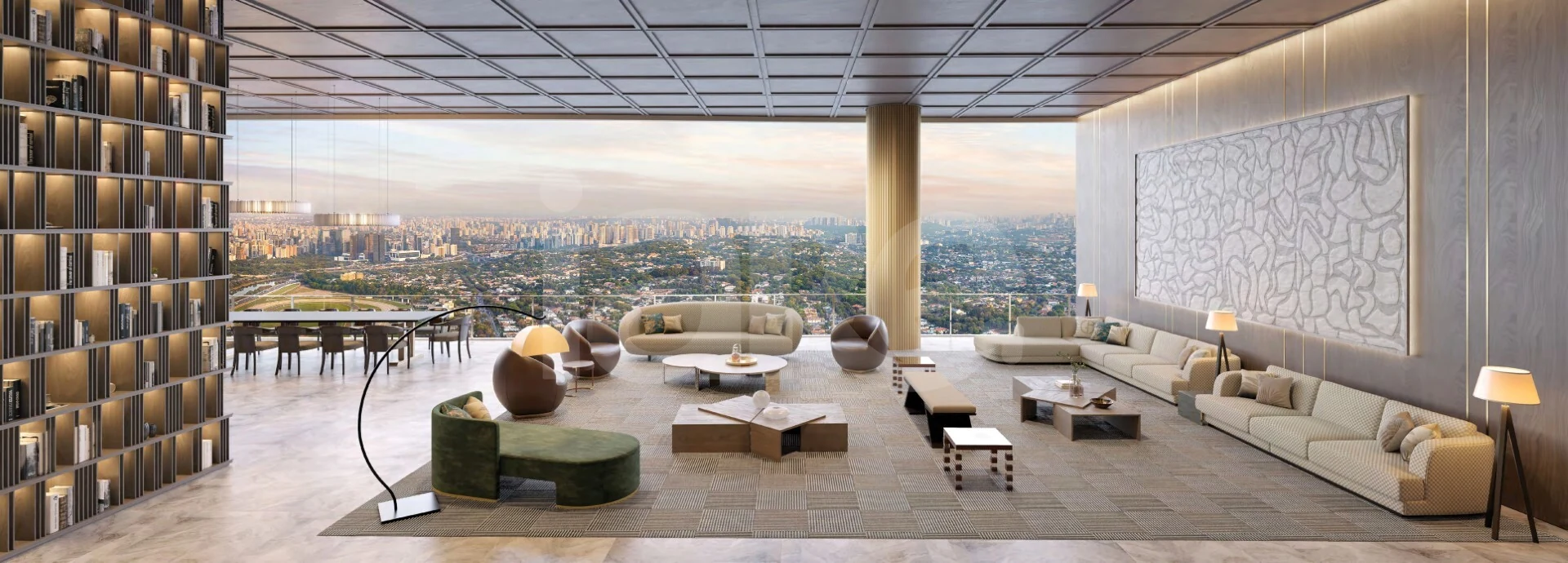 Vista Cyrela Venezia - Apartamento com 515 m², em Jardim Guedala — foto 4