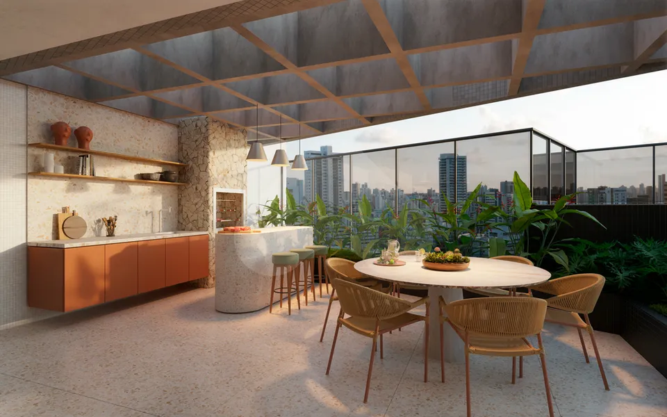 Parador de Gaudí - Apartamento com 88,12 m², em Graças — foto 9