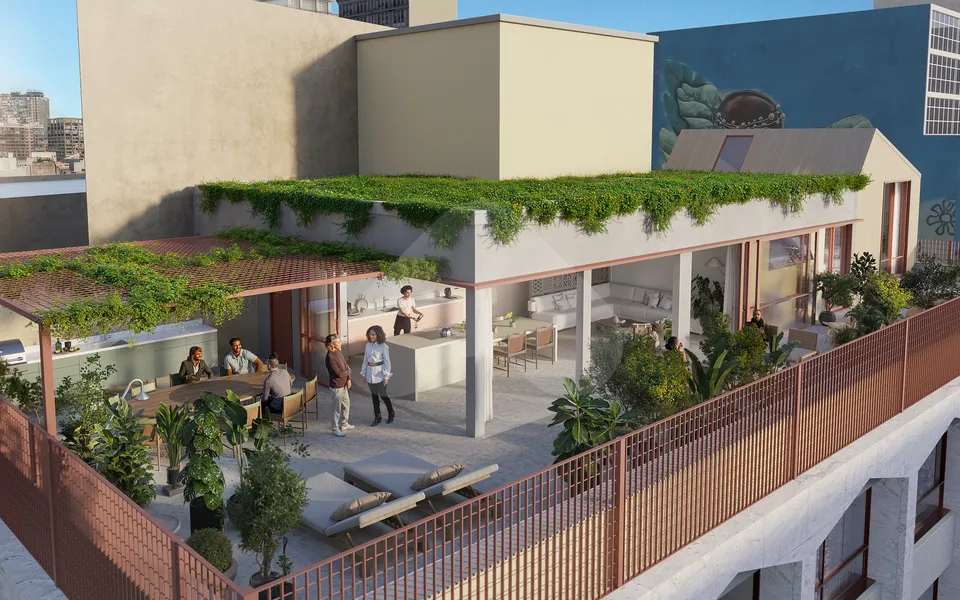 Tebas - Studio com 33,71 m², em Centro — foto 5