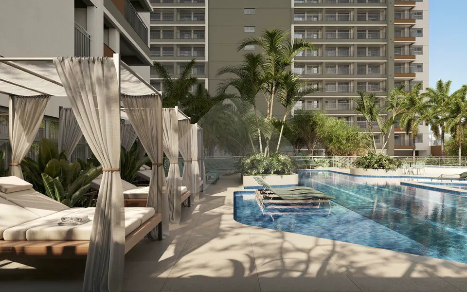 Alameda Tatuapé Condomínio Clube Residences - Apartamento com 83,63 m², em Vila Zilda — foto 19