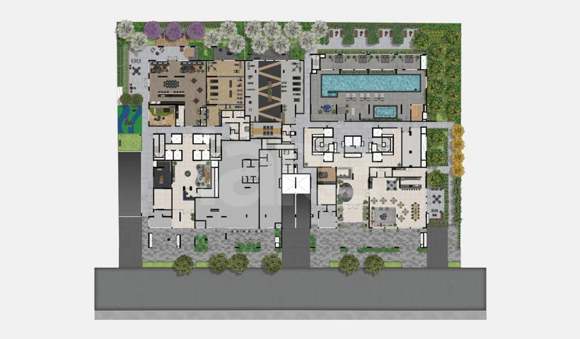 Planta — Pavimento térreo 2