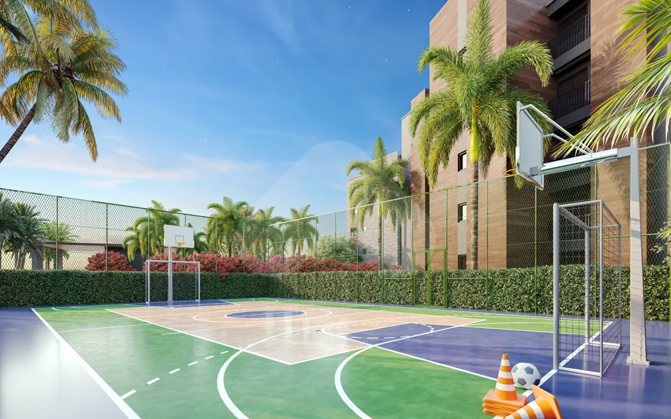 Beach Ville - Apartamento com 75,27 m², no Porto das Dunas — foto 12