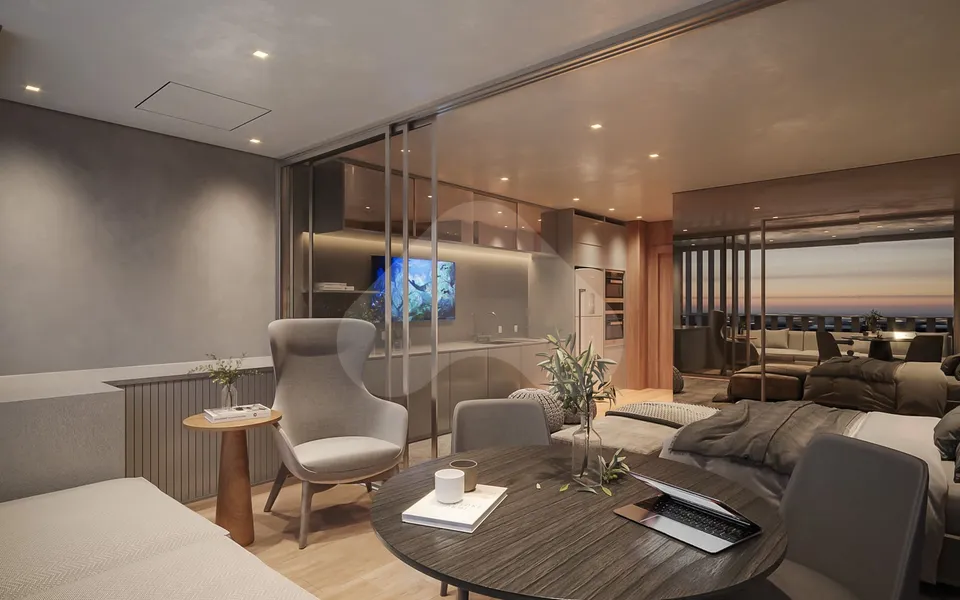 JK Square Residence - Studio com 34,29 m², em Itaim Bibi — foto 2