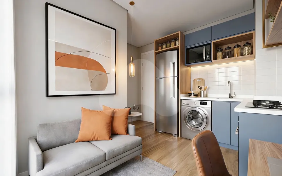 Metrocasa Prime Sapopemba - Apartamento com 24,37 m², em Capão do Embira — foto 2