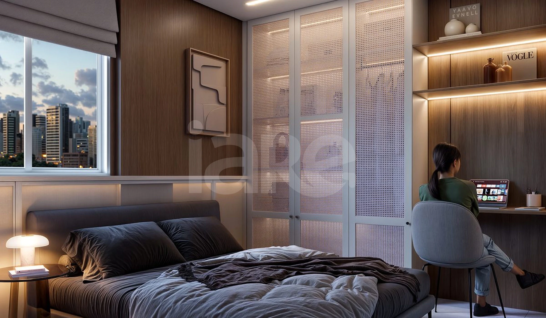 Chateau D’Belli - Apartamento com 45 m², em Cabo Branco — foto 6