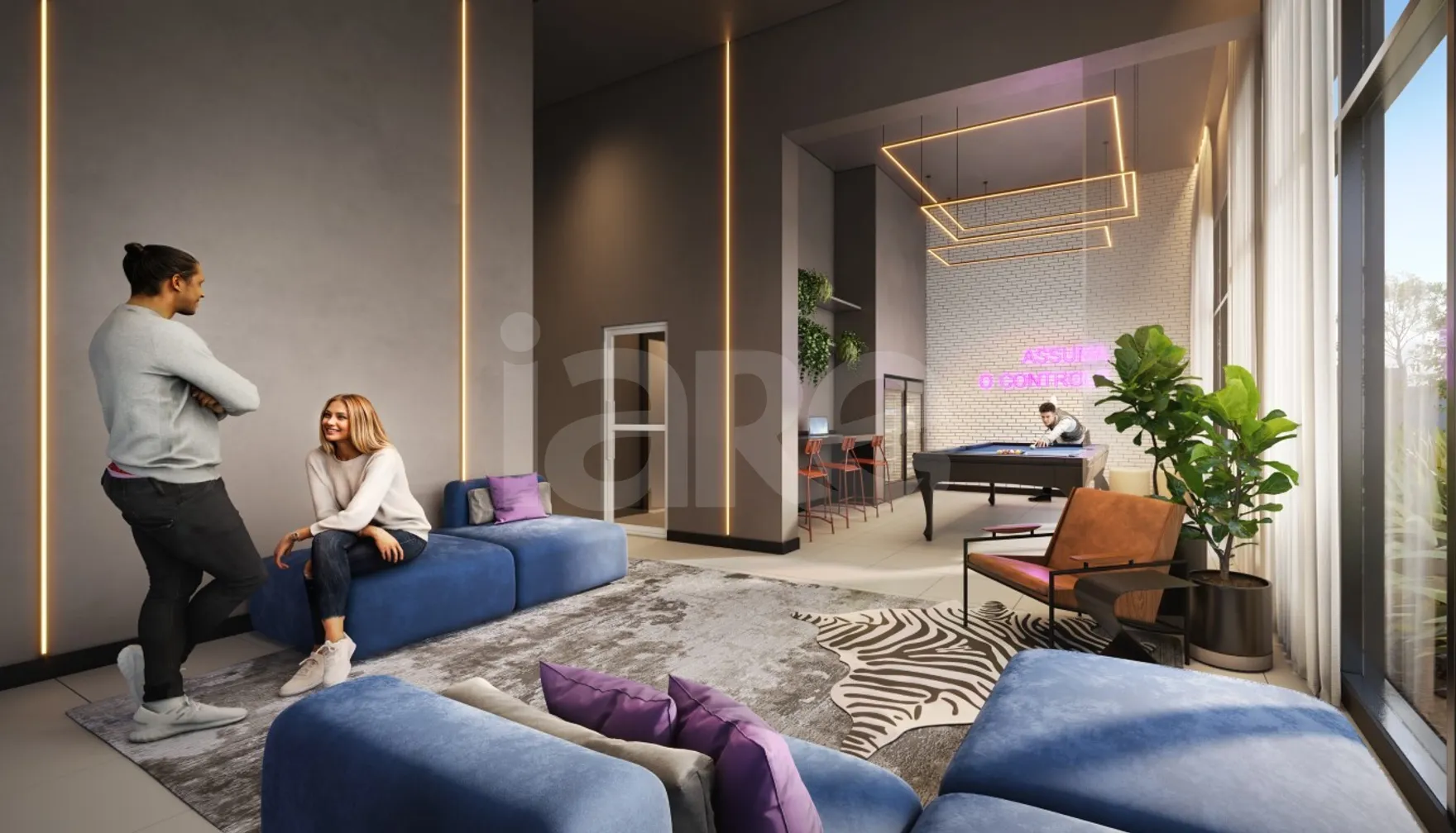 Living Full Estaiada - Studio com 30,6 m², em Brooklin Paulista — foto 3
