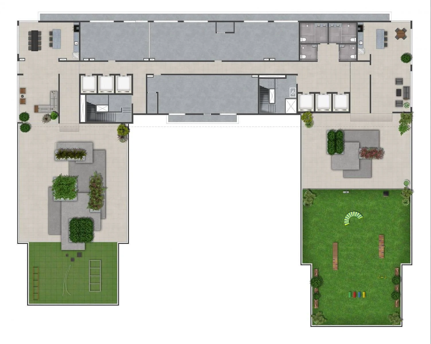 Planta — Pavimento lazer 3