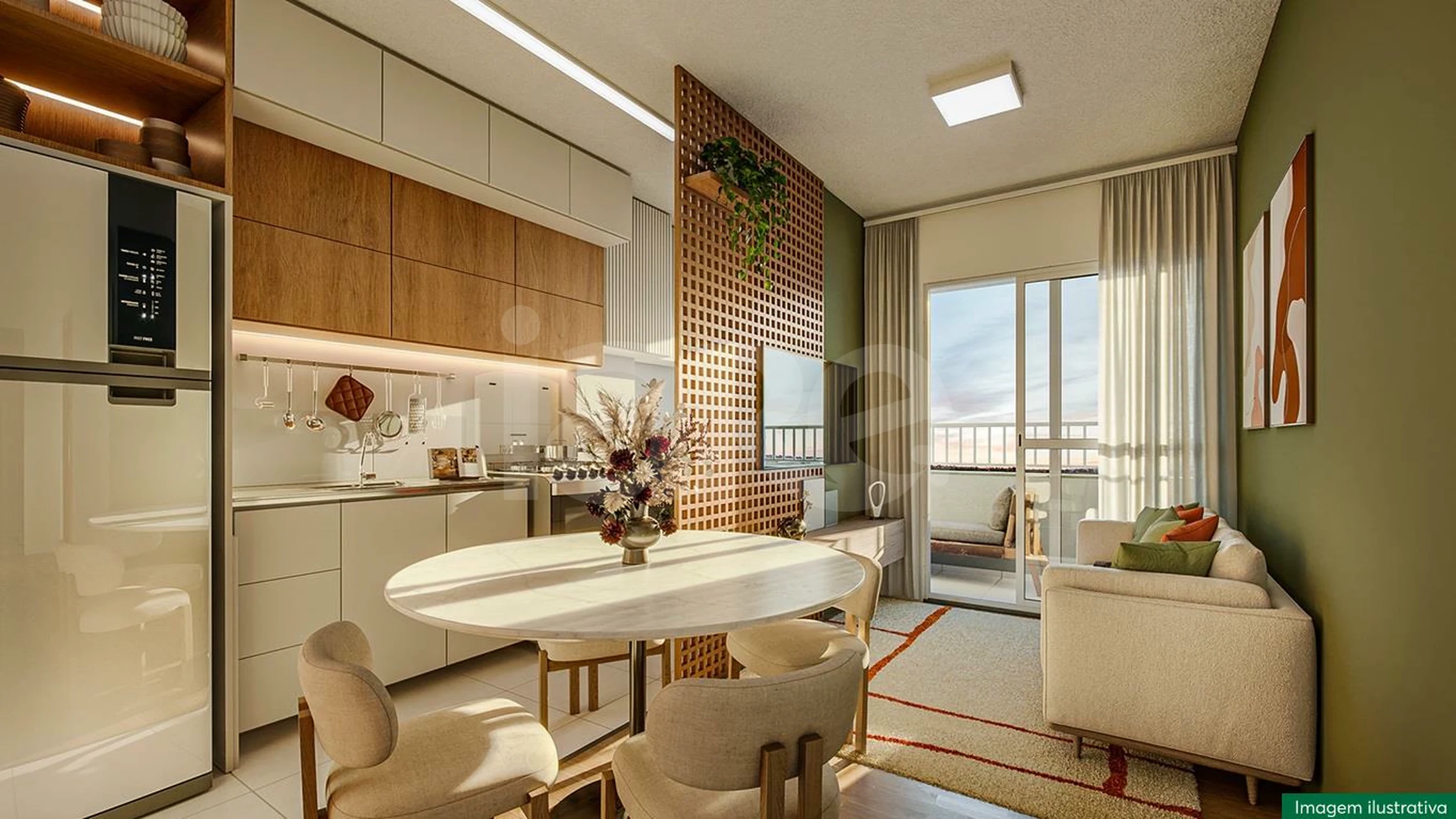Paineiras - Apartamento com 36,31 m², em Vila Nova — foto 2