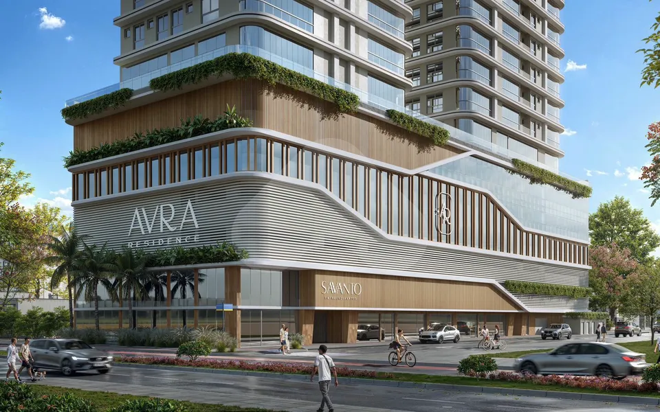 Avra Residence - Apartamento com 93,4 m², em Perequê — foto 2