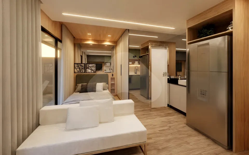 Smart Living Portão - Studio com 18,45 m², em Portão — foto 19