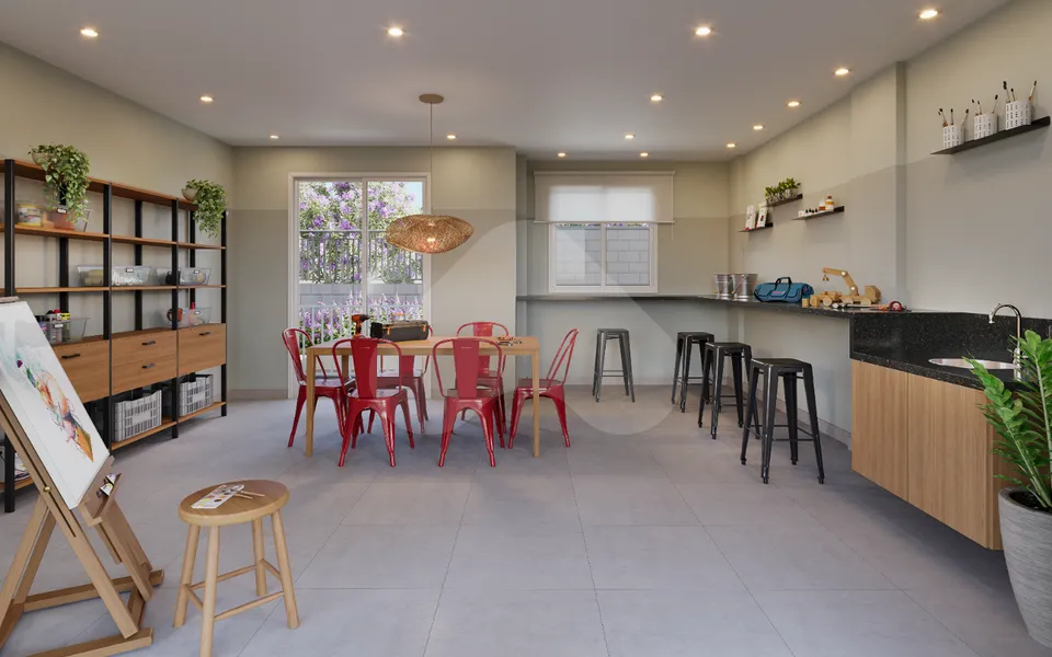 Residencial Cartola - Apartamento com 31,69 m², em São Cristóvão — foto 18