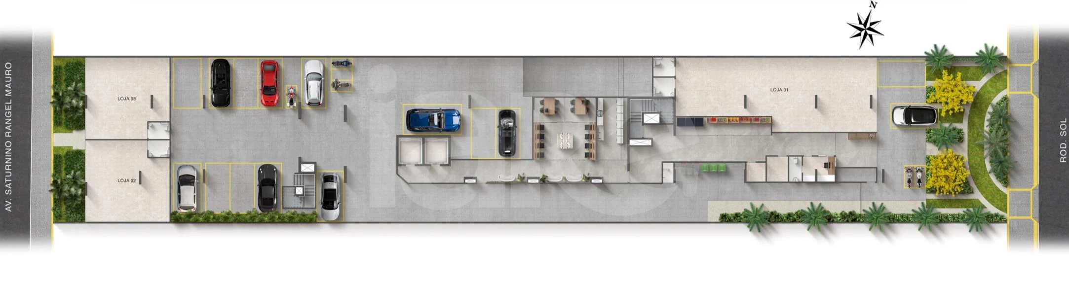 Planta — Pavimento térreo 2