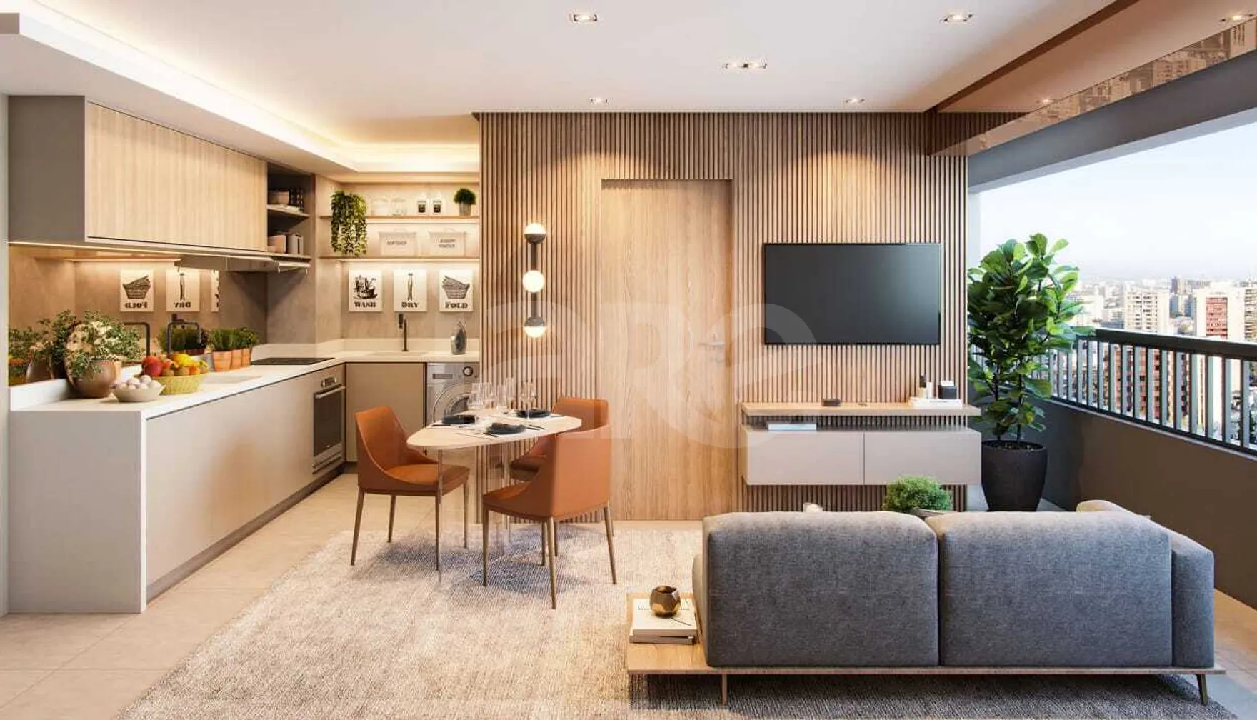 Torre Bela Vista - Apartamento com 43,26 m², em Bela Vista — foto 2