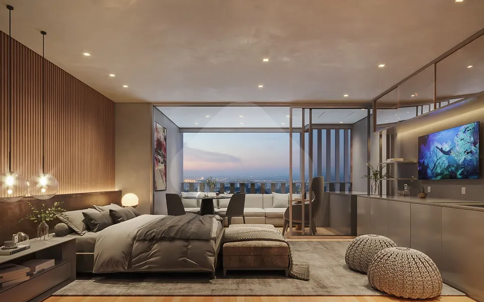 JK Square Residence - Studio com 34,29 m², em Itaim Bibi — foto 5