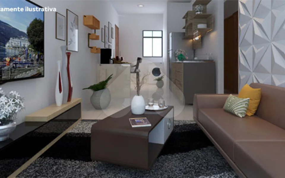 Italo Manghi - Apartamento com 35 m², em Várzea — foto 5