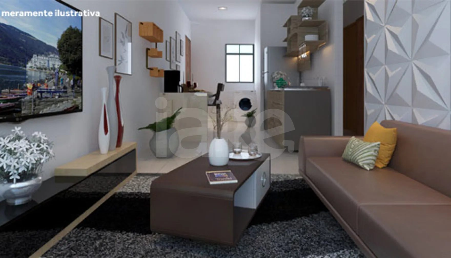 Italo Manghi - Apartamento com 50 m², em Várzea — foto 4