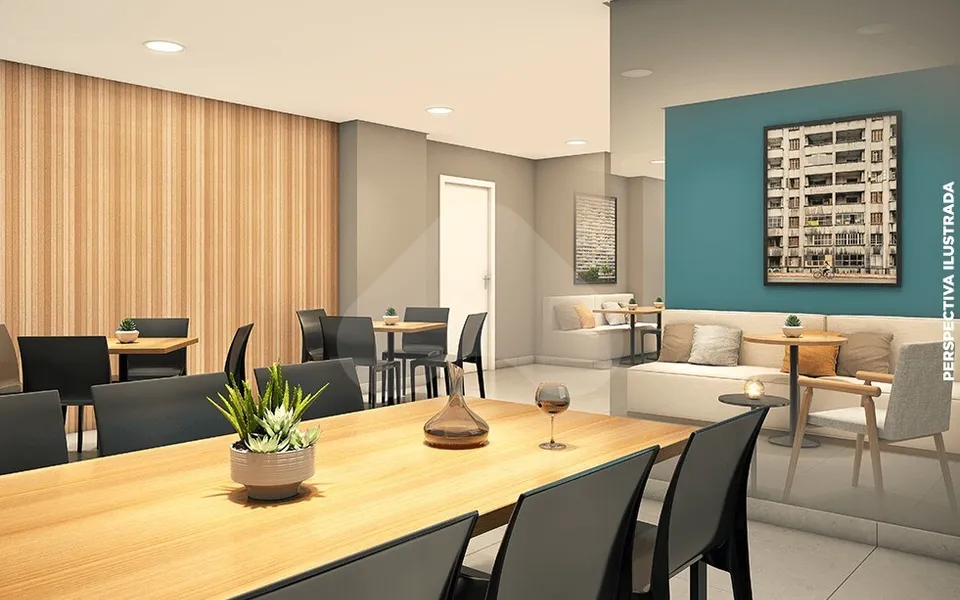 Vero Harmonia - Apartamento com 37,18 m², em Parada XV de Novembro — foto 3