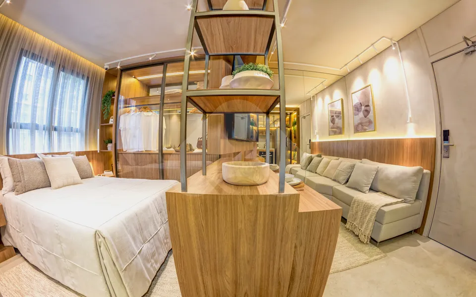 Life Mbigucci - Studio com 25 m², em Centro — foto 13