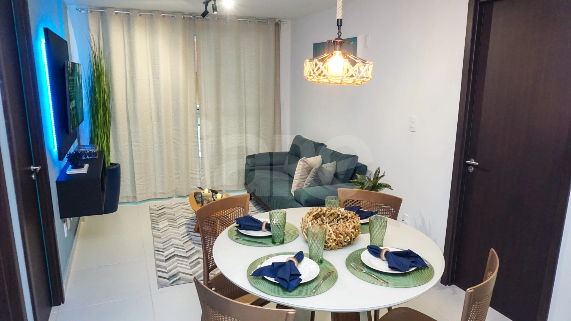 Ilha de Corais - Apartamento com 58 m², em Bessa — foto 3