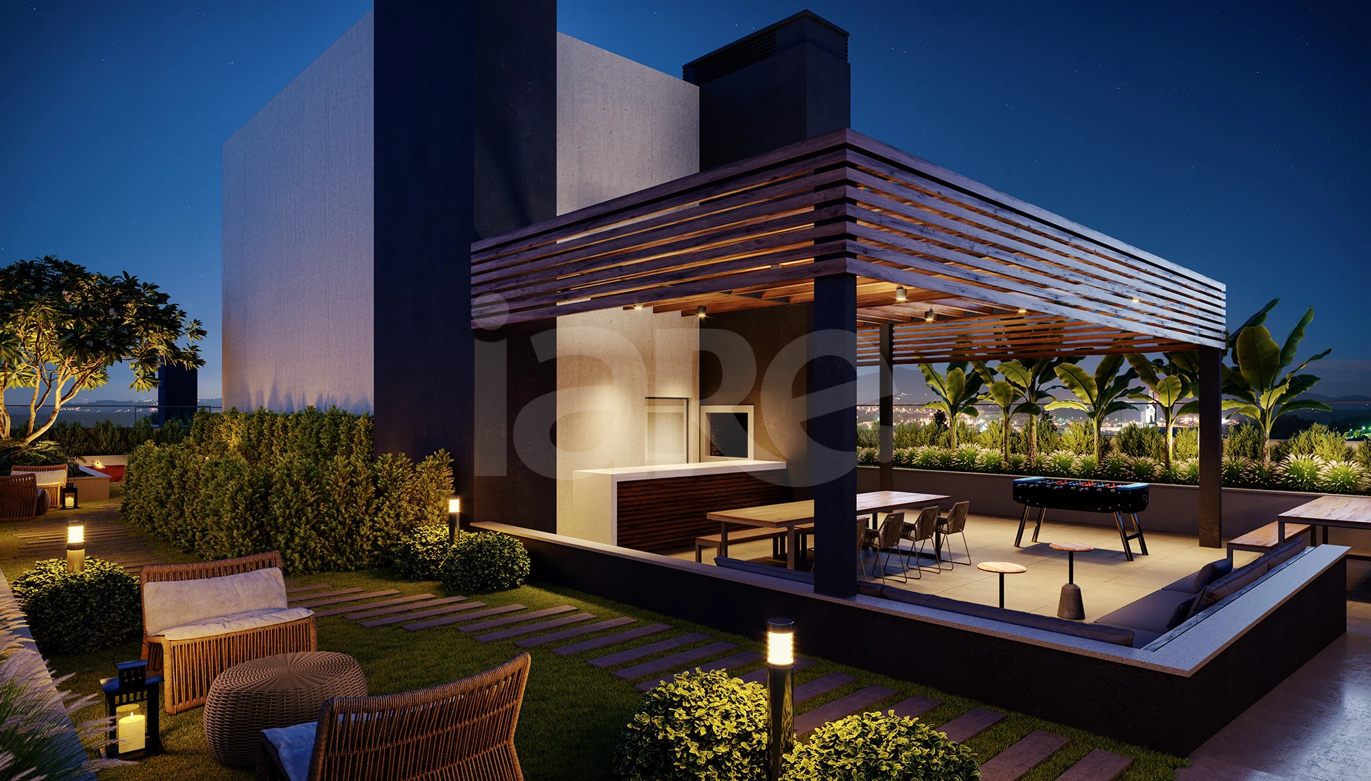 Giardino - Apartamento com 80,86 m², em Petrópolis — foto 4