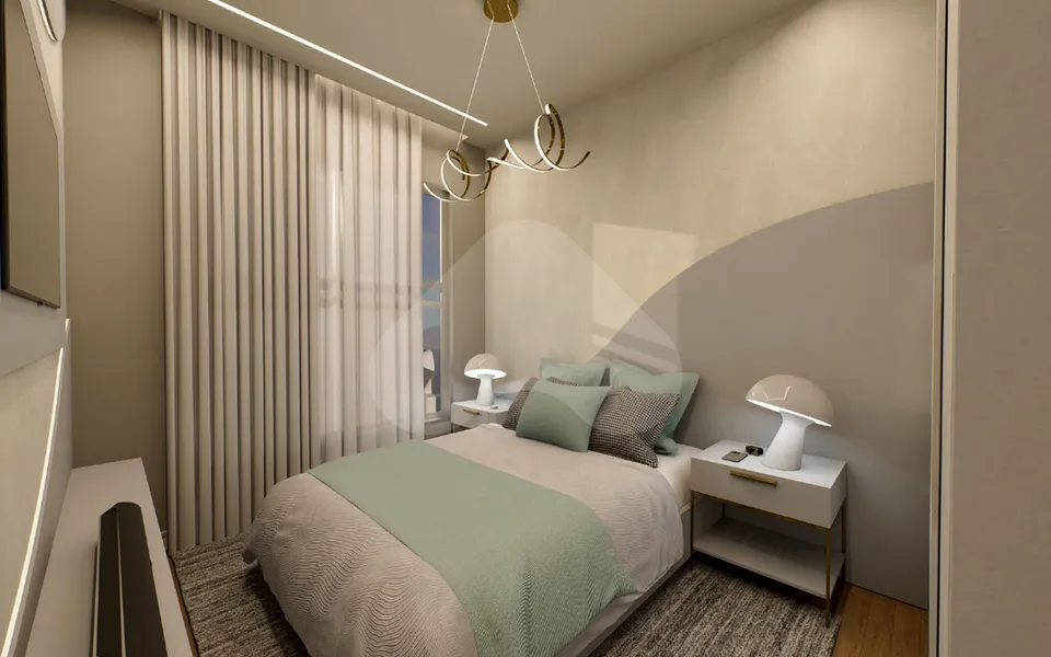 White Tower - Apartamento com 46,26 m², em Perequê — foto 8