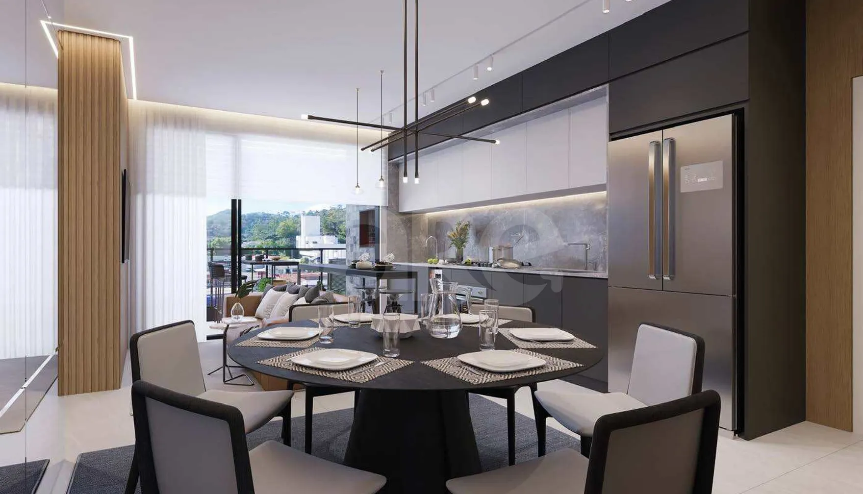 Metropolitan Modern Residences - Apartamento com 47,71 m², em Fazendinha — foto 3